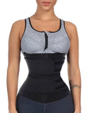 Latex Waist Trainer - Double Compression Straps with Supportive Zipper!