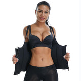 Waist Trainer Body Shaper - Supportive Zipper & 3 Hooks!