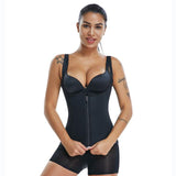 Waist Trainer Body Shaper - Supportive Zipper & 3 Hooks!