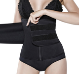 Waist Trainer Fitness Band - Supportive Velcro Straps & Zipper!