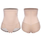 Sexy High Waist Slimming Shaper BoyShort with Lace Butt Lifter
