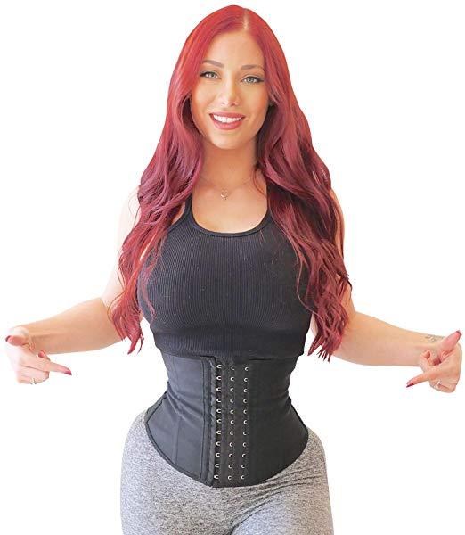 Latex Waist Trainer - 3 Way Adjustable Cincher!