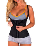 Waist Trainer Body Shaper with Supportive Zipper & 3 Hooks!