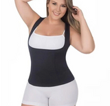 Plus Size Sauna Tank Top Sweat Body Shaper - Ab & Waist Slimming Weight Loss