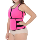 Plus Size Full Upper Body Sauna Vest - Waist Trainer and Sauna Suit in ONE!