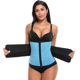 Waist Trainer Fitness Band - Supportive Velcro Straps & Zipper!