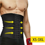 Premium Waist Trainer for Men - 3 Adjustable Hooks