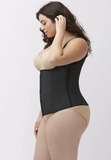 Plus Size 3 Hook Waist Trainer ~ Posture Improving Cincher!