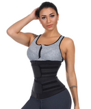 Latex Waist Trainer - Double Compression Straps ~ with Supportive Zipper!