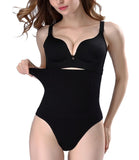 High Waisted Body Shaper Thong - Compression Tummy Control