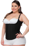 Plus Size Waist Trainer - 3 Hook Cincher with Supportive Zipper!