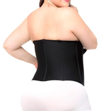 Plus Size Clip & Zip Waist Trainer - Triple Hook and Zippered Body Shaper!