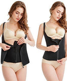 Waist Trainer Body Shaper with Supportive Zipper & 3 Hooks!