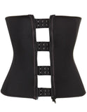 Plus Size Clip & Zip Waist Trainer - Triple Hook and Zippered Body Shaper!