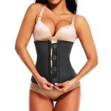 Latex Triple Hook Zippered Body Shaper! - "Clip & Zip" Waist Trainer