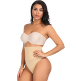 High Waisted Body Shaper Thong - Compression Tummy Control