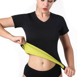 Womens's Sauna Shirt - Sweat Faster ~ Improve Your Figure!