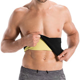 Waist Trainer for Men Exercise Belt Stomach Fat Sweat Band Belly Wrap