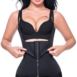 Waist Trainer Body Shaper with Supportive Zipper & 3 Hooks!