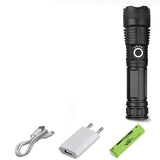 Brightest Flashlight Super Bright LED Worlds Most Powerful 90000 Lumens