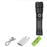 Brightest Flashlight Super Bright LED Worlds Most Powerful 90000 Lumens