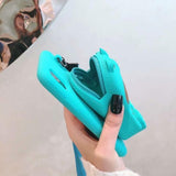 Cartoon Storage Phone Case For iPhone/Samsung