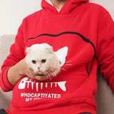 Cat Pouch Hoodie Carrier Sweatshirt