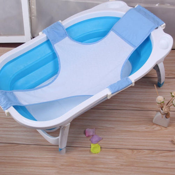 Adjustable Antiskid Baby Bathtub | Sling Mesh Inflatable Baby Bathtub